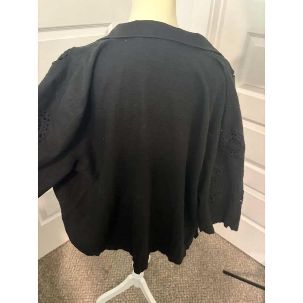 Stonebridge Linen 3x Black Jacket View 4